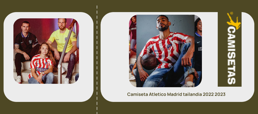 Camiseta Atletico Madrid tailandia 22-23